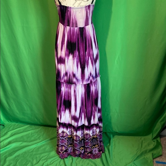 Magic Purple Sundress Sleeveless Maxi - Picture 6 of 9